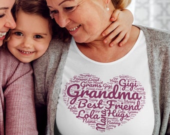 Mother's day gift for grandma, Grandma Shirt, Mom Shirt, Grandma Shirt, Mom Shirt,  Gift Grandma, Mother's day gift, gigi gift, Nana shirt