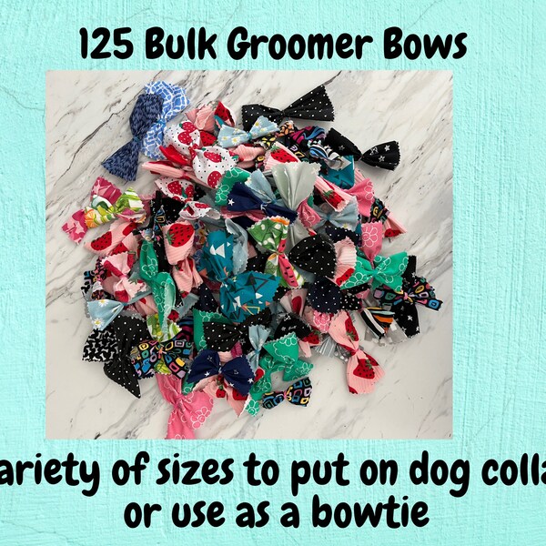 Dog Grooming Bows Etsy