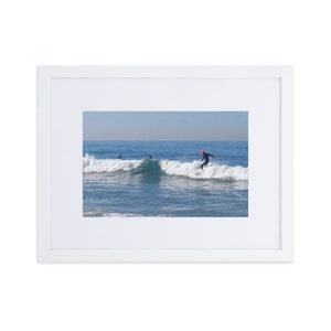 California Surfer Framed Photo Poster Laguna Beach Surfer image 2
