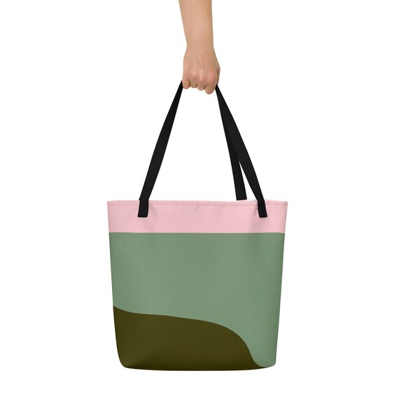 Clinique Retro Style Shoulder Bag Purse Pink and Green | Bags, Purses and  bags, Shoulder bag