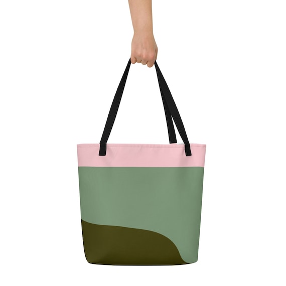 Clinique Retro Style Shoulder Bag Purse Pink and Green | Bags, Purses and  bags, Shoulder bag