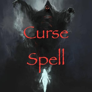 Demonic Curse Spell for Destruction / Bad Luck - 1 target per order