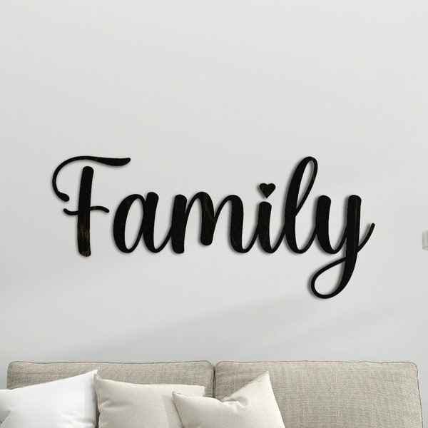 Wood Word Sign Custom Etsy