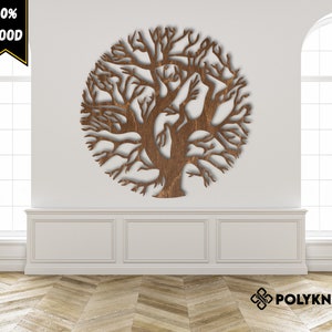 Large Tree of Life, Wood Wall Art, Circle Tree of Life, Wood Wall Hanging, Tree of Life Wood Wall Art, Tree Wall Art, Wooden Wall Decor