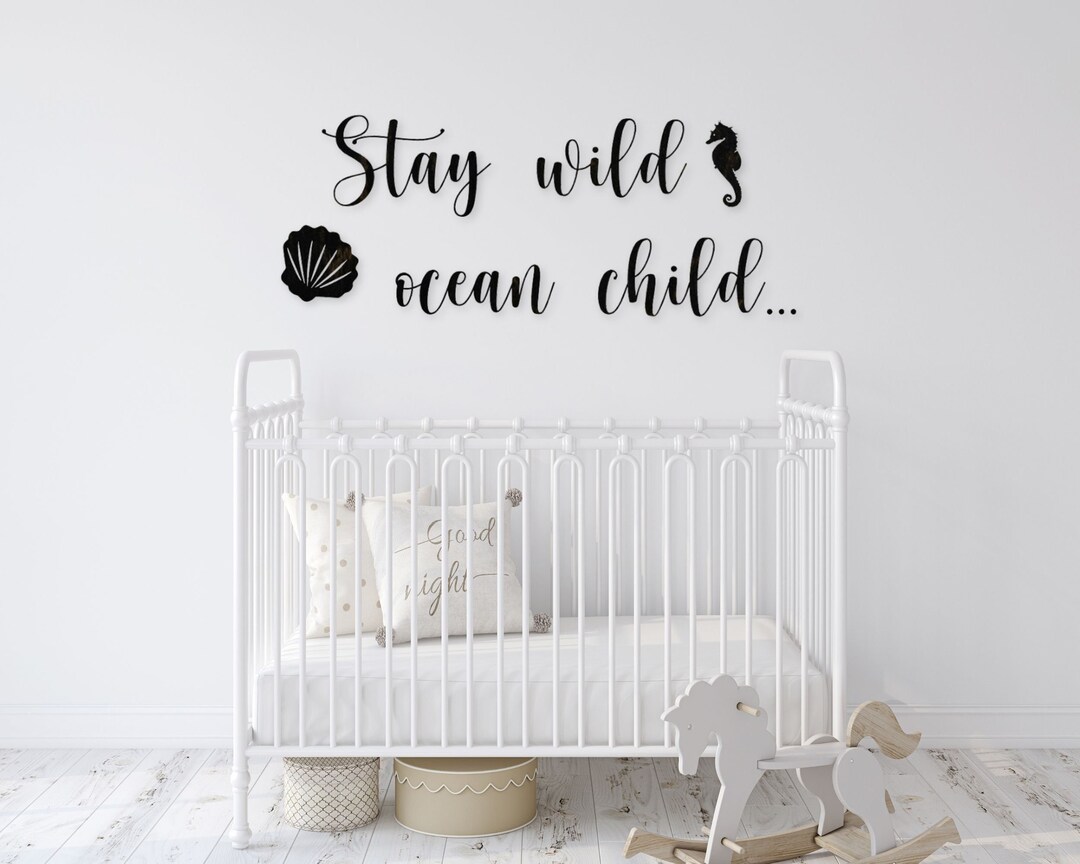 Ocean Nursery Wall Decor, Underwater Nursery Decor, Under the Sea Nursery, Ocean Child Wall Art ...