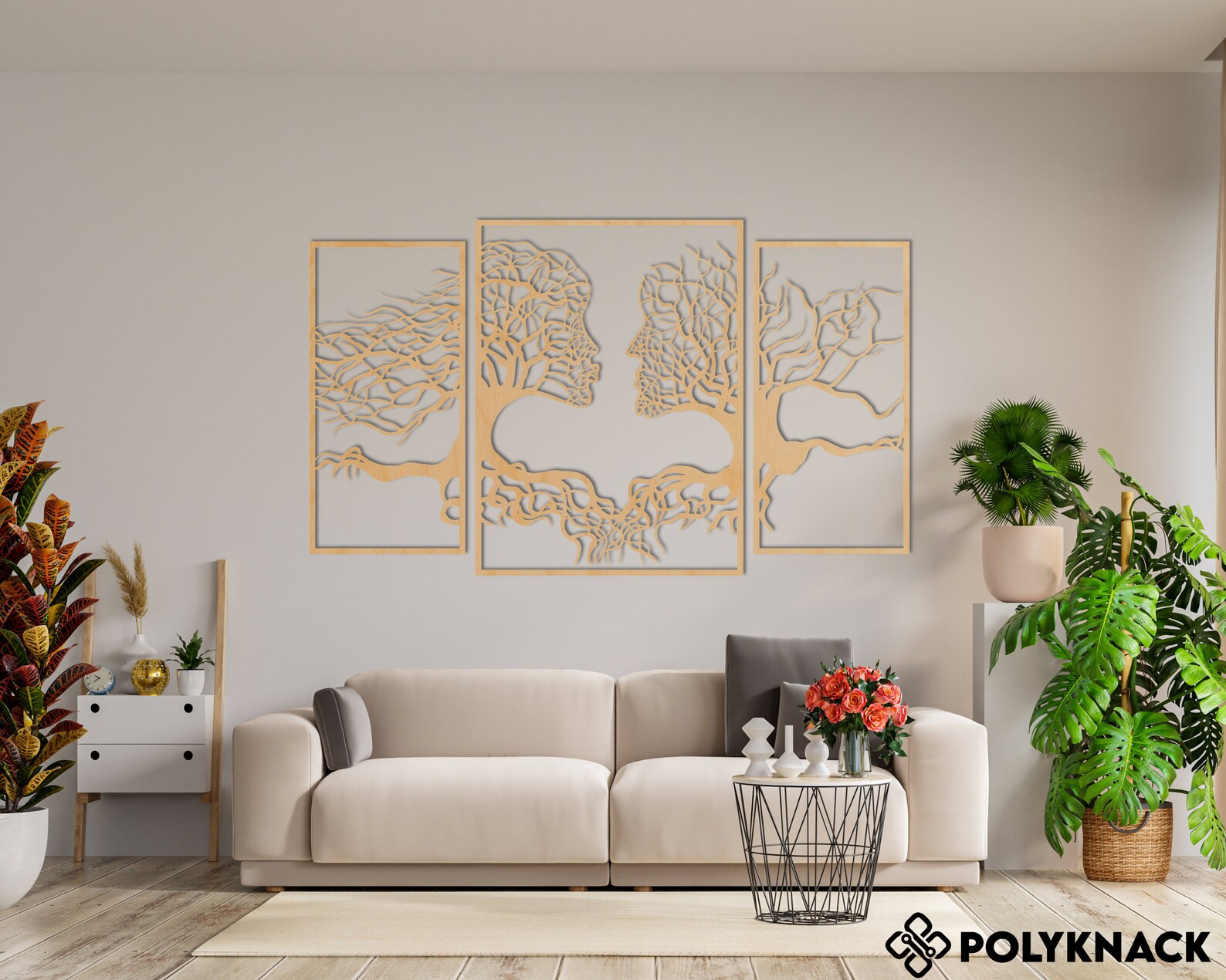 Statement Piece: Extra Large Tree of Life Wood Wall Art | Extra Large ...