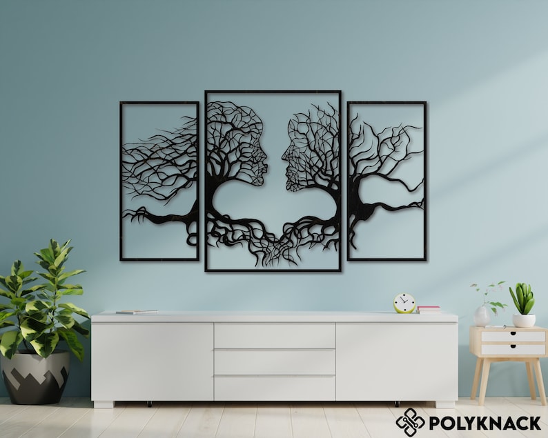 Statement Piece: Extra Large Tree of Life Wood Wall Art | Extra Large ...