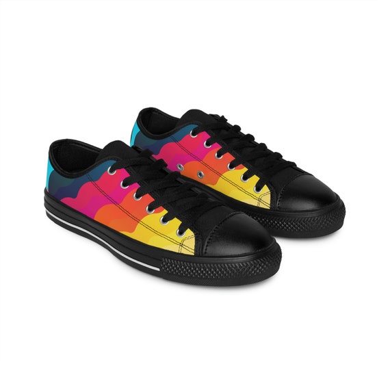 Colourful Women s Sneakers Etsy Canada