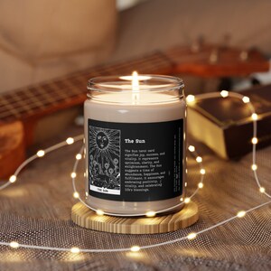 The Sun Tarot Candle