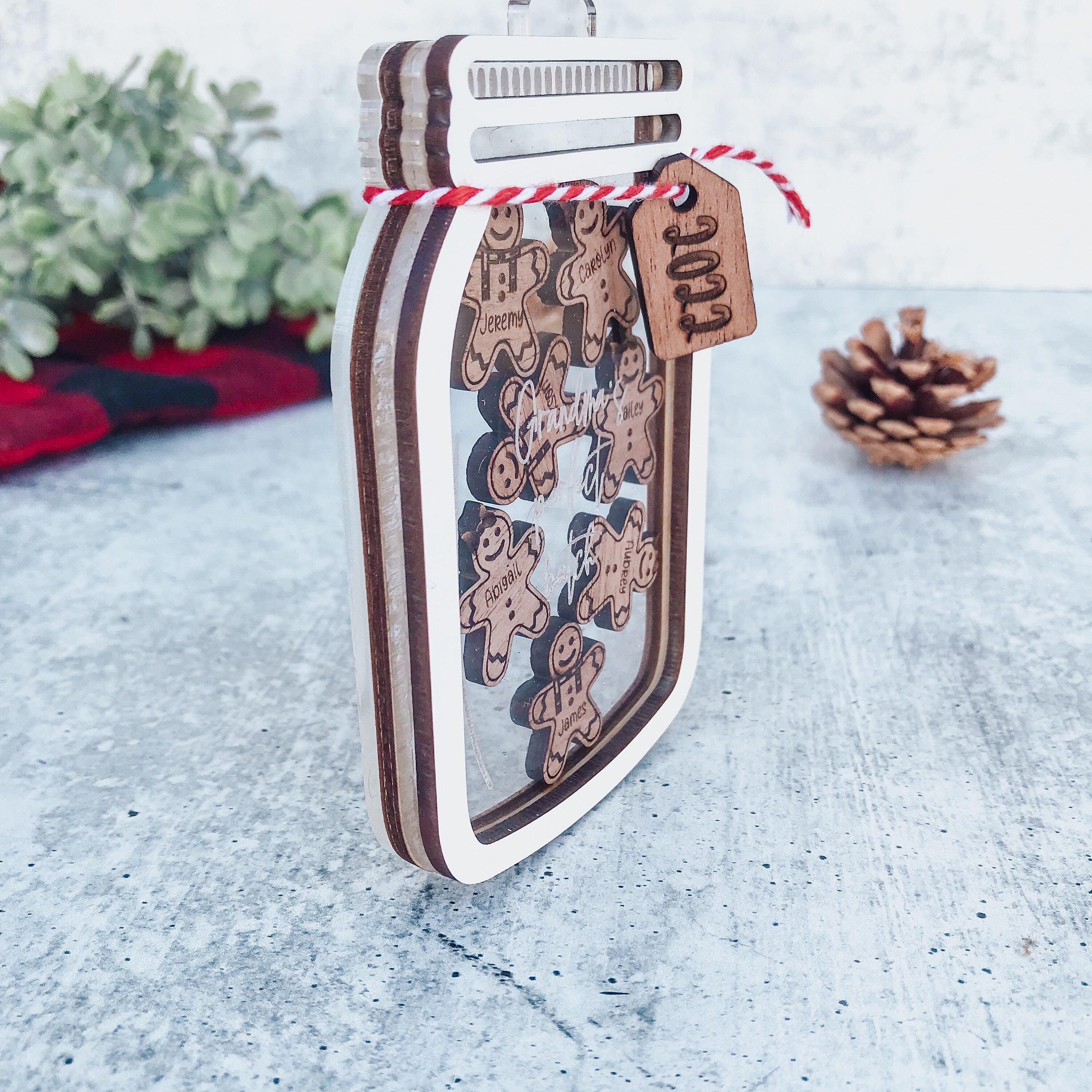 Cookie Jar Ornament SVG Digital File Cookie Jar Etsy