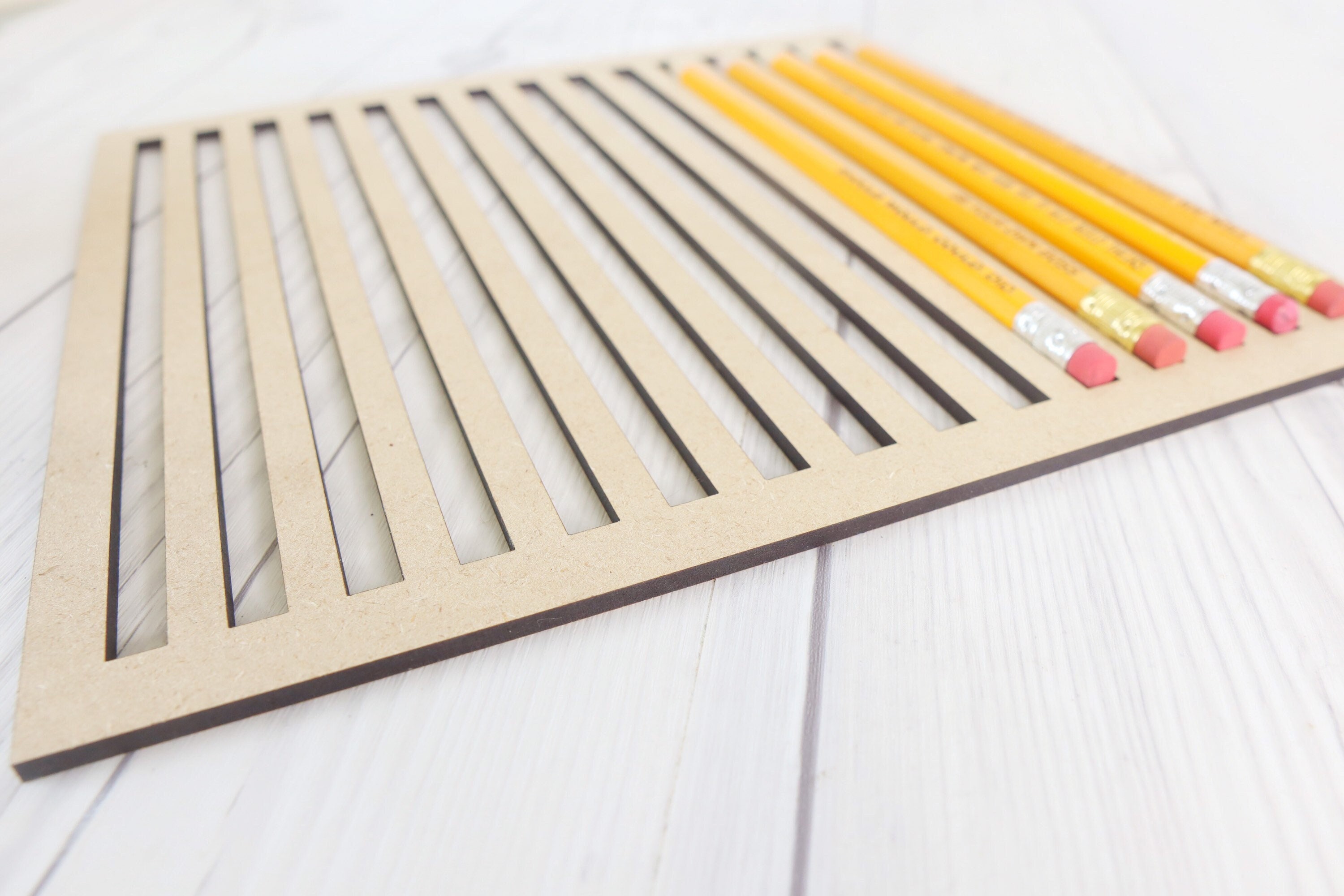 Pencil Jig SVG for No. 2 Pencils Digital File for Engraving Etsy