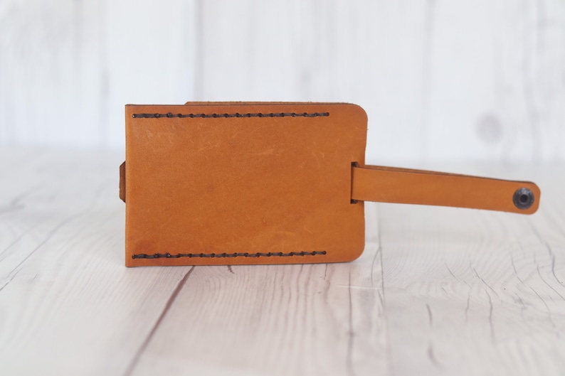 Leather Luggage Tag SVG Digital File for Luggage Tag Etsy