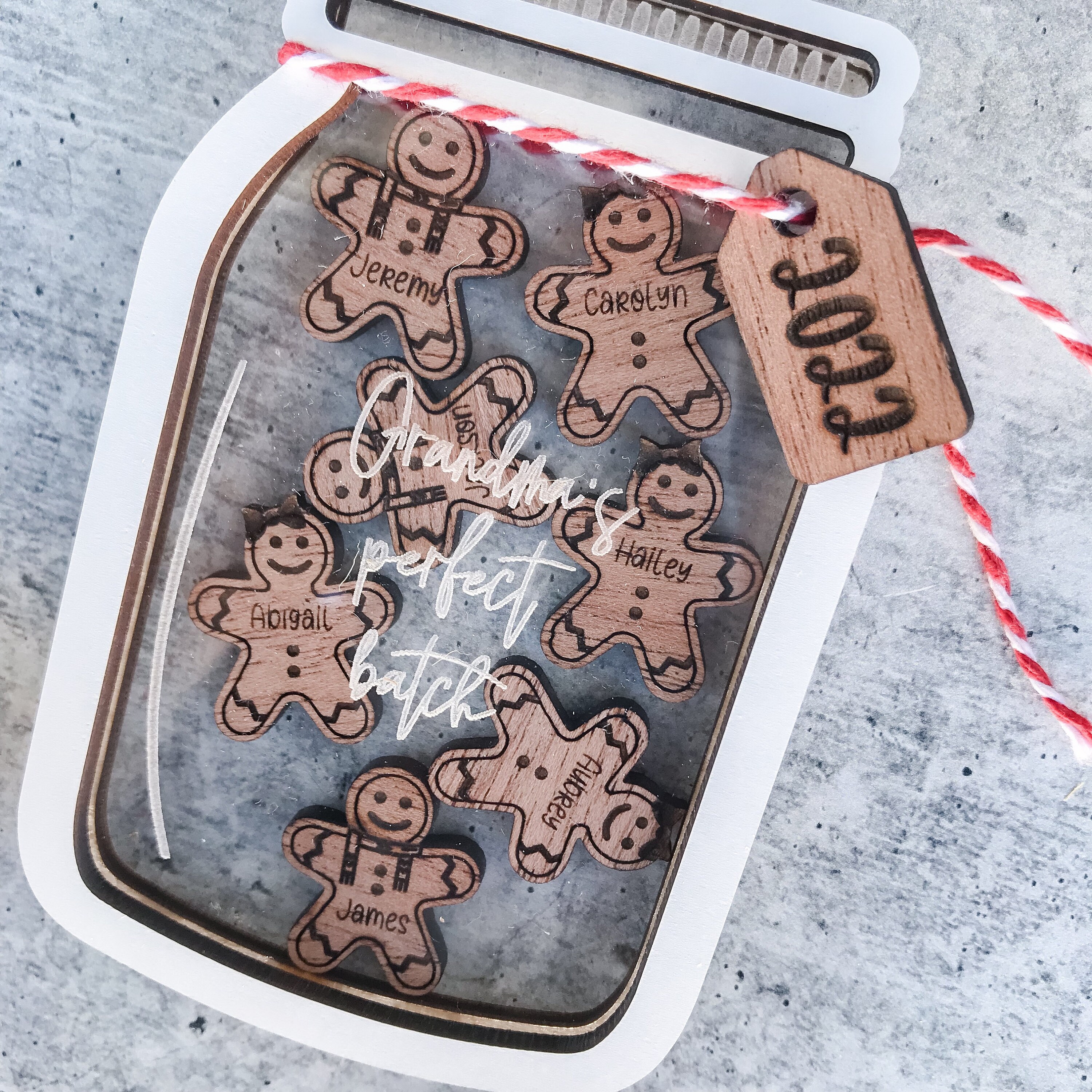 Cookie Jar Ornament SVG - Digital File Cookie Jar - Gingerbread Cookie ...
