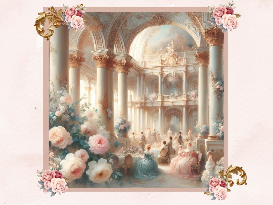 Regency Scene | Regency Scenes | Historical Manor Parlor & Garden ...