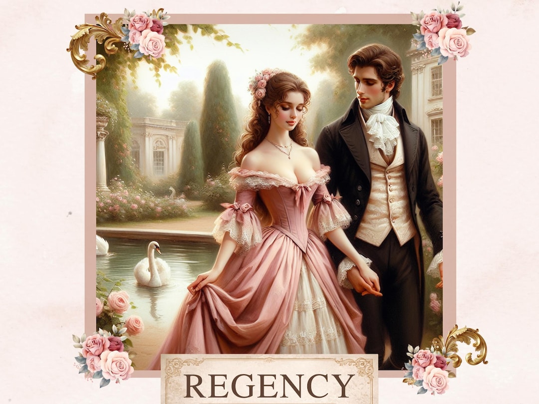 Regency Effect Icon Regency Scene Clipart Bundle | Regency Scenes | Historical Manor Parlor ...