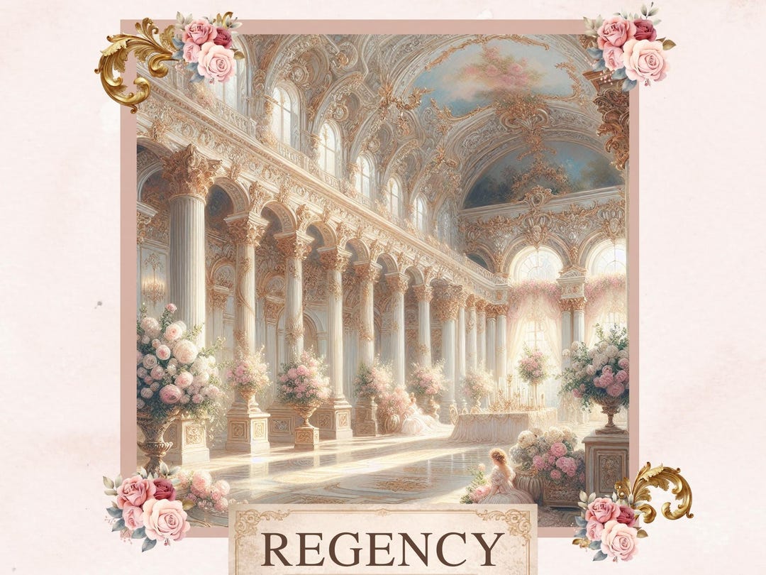 Regency Scene | Regency Scenes | Historical Manor Parlor & Garden ...