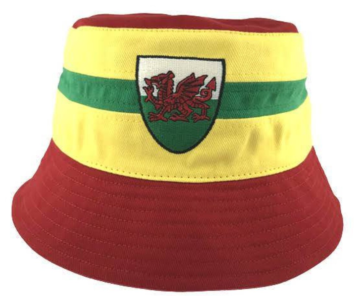 Welsh Fan Bucket Hat Etsy