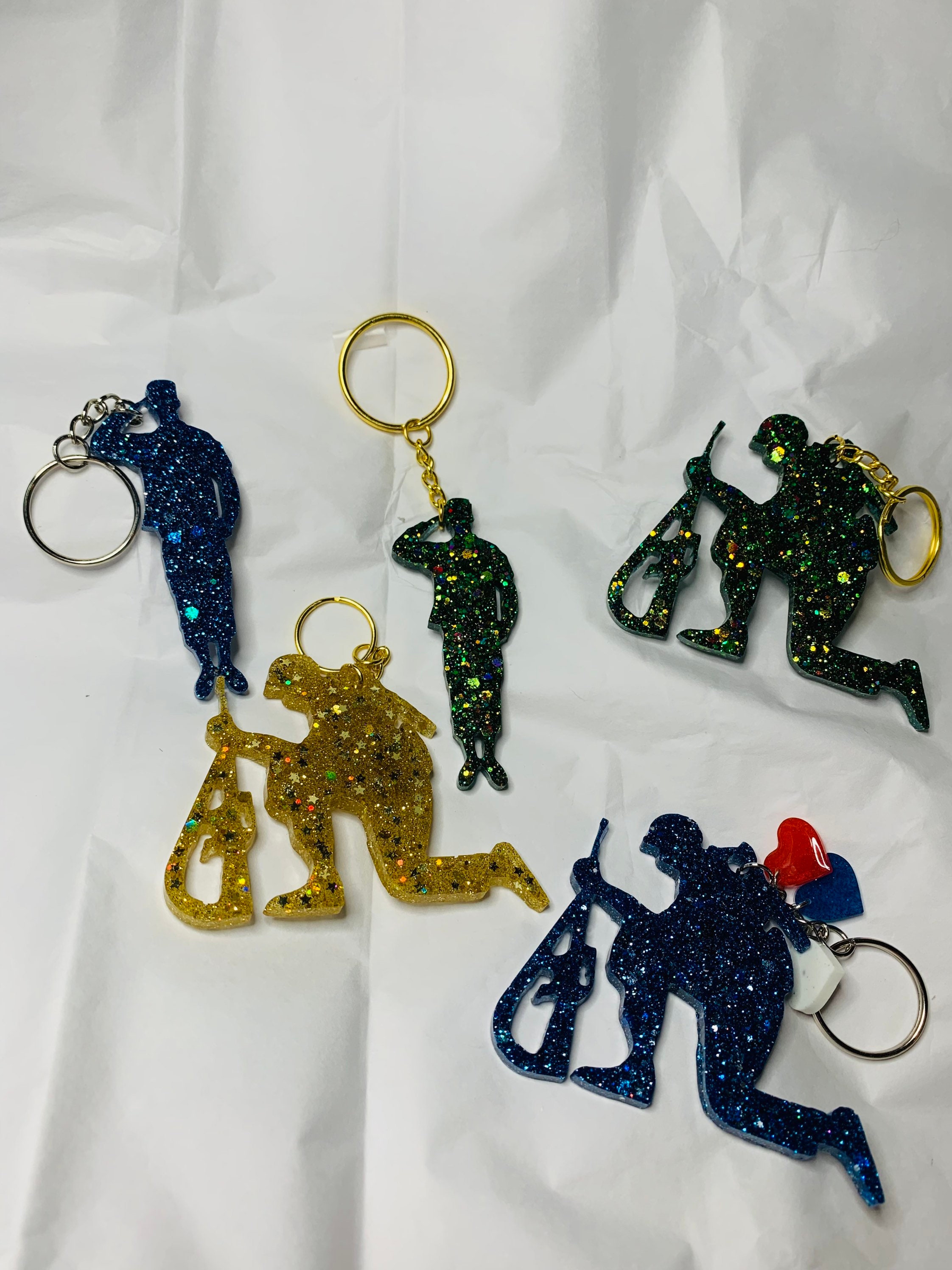 Soldier keychain best sale