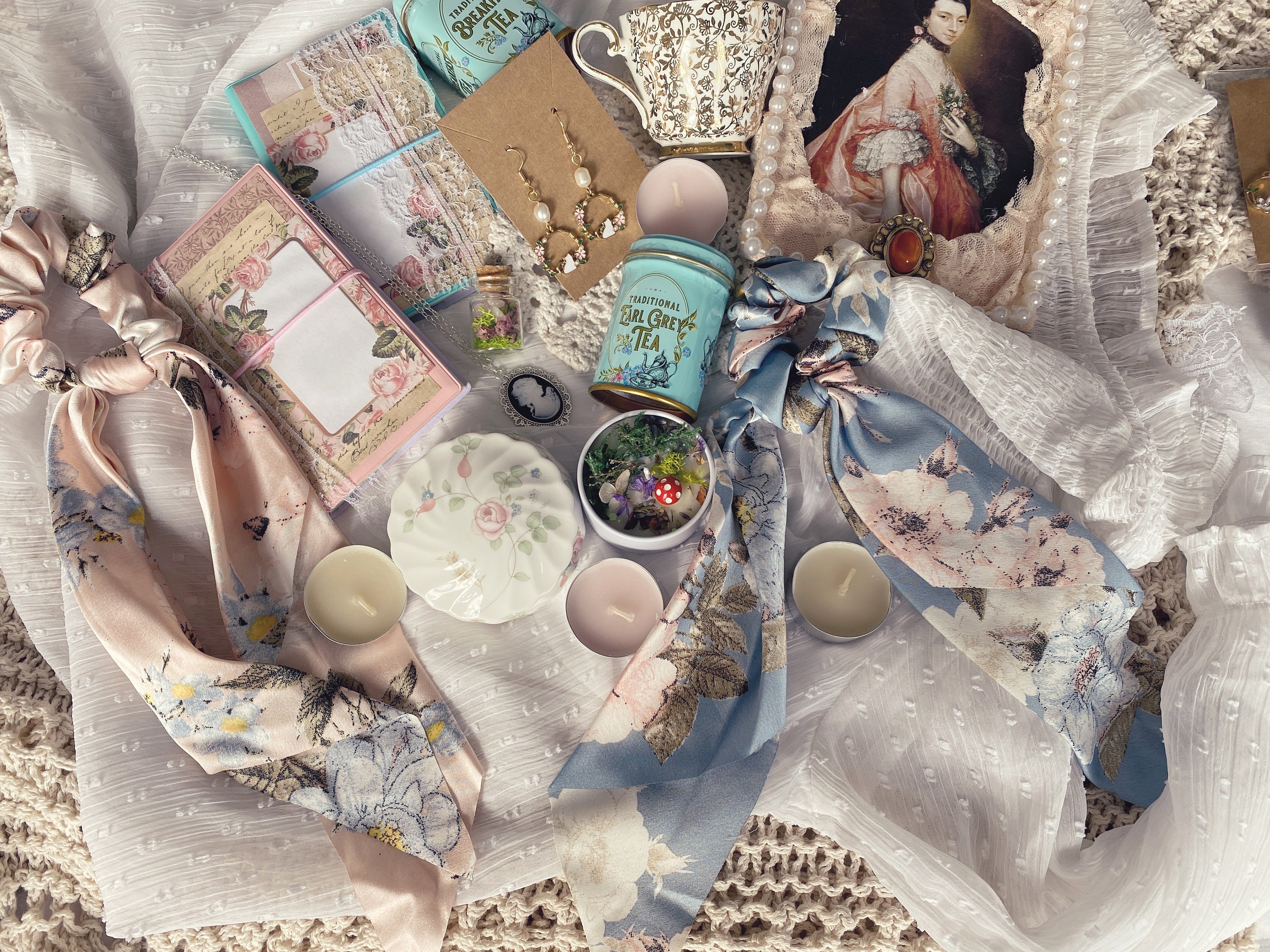 Coquette Cottagecore Mystery Box Pink Coquette Decor Etsy