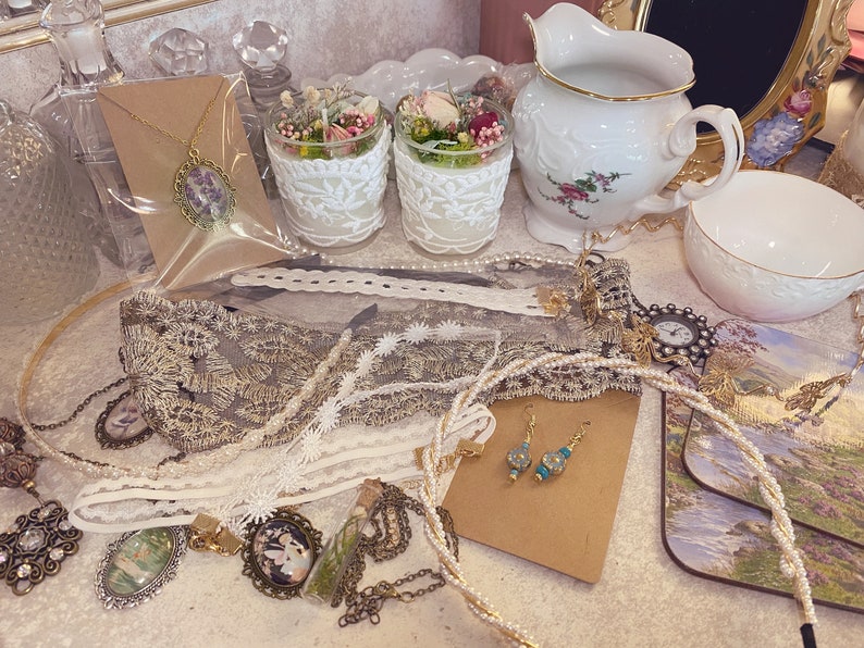 Coquette Cottagecore Mystery Box Pink Coquette Decor Cottagecore