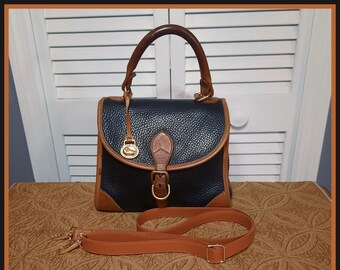 Vintage Dooney Bourke Small Carpet Bag Etsy