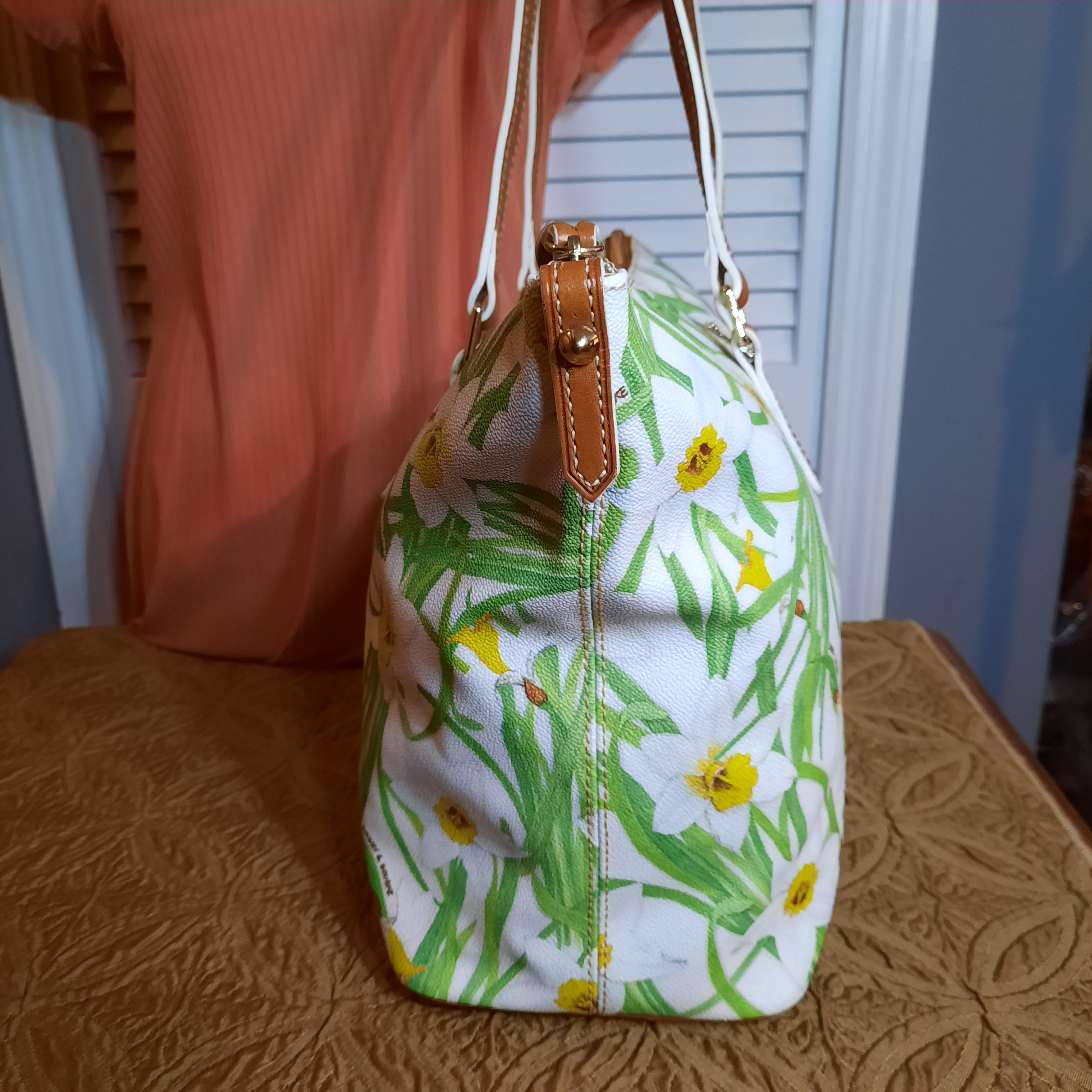 Dooney & Bourke Daffodil Large Tote Dooney and Bourke Floral Tote