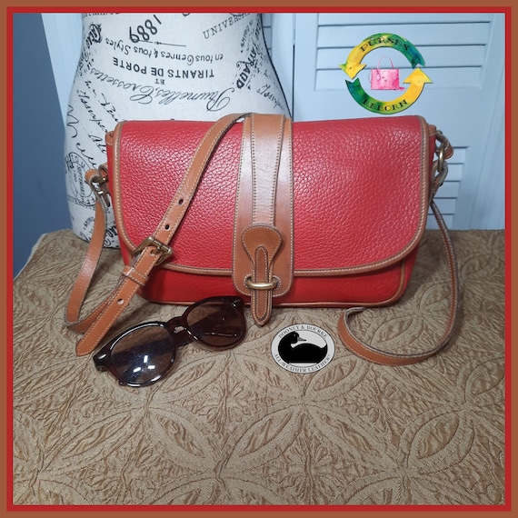 Dooney & Bourke Large Equestrian Bag / All Weather Leather