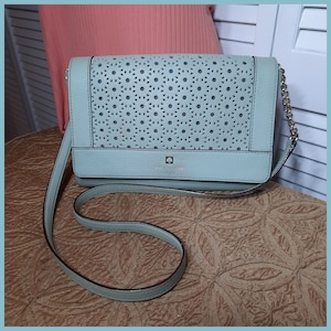 Kate Spade Leather Crossbody Kate Spade Mint Bag Kate Spade Clutch