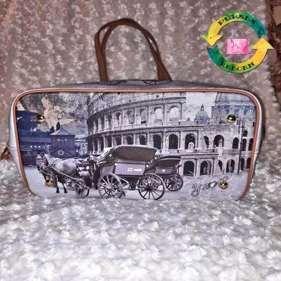 Y Not? Shopping Tote Italian Purse Y Not Handbag … - image 3