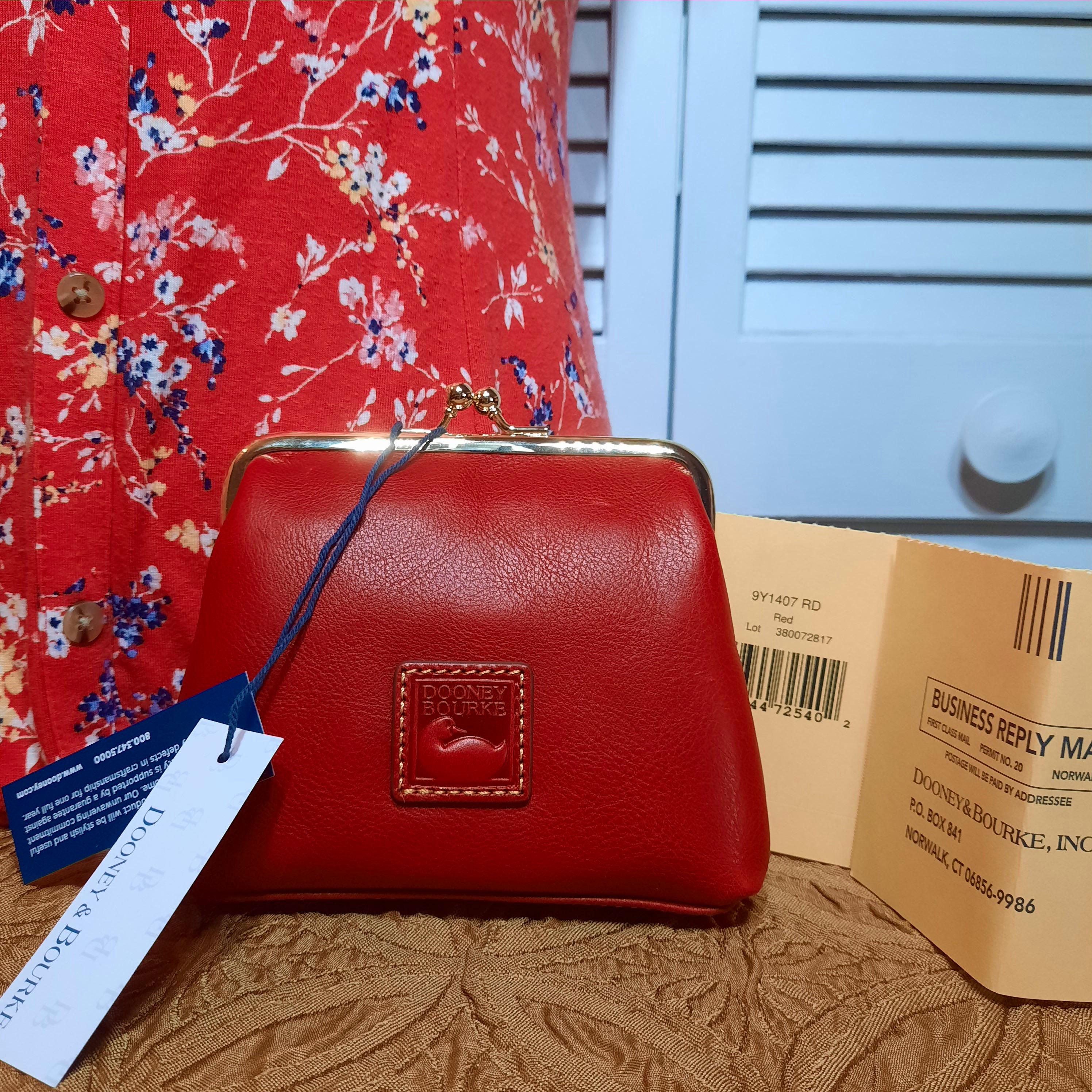 Bourke Large Coin Purses Dooney Bourke Saffiano Large Framed Purse