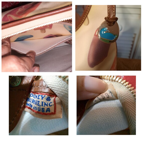 Vintage Dooney Bourke Popsicle Hobo Shoulder Bag Dooney and Bourke Popsicle Shoulder Bag Dooney and Bourke Purse Charm Not Included Etsy Australia