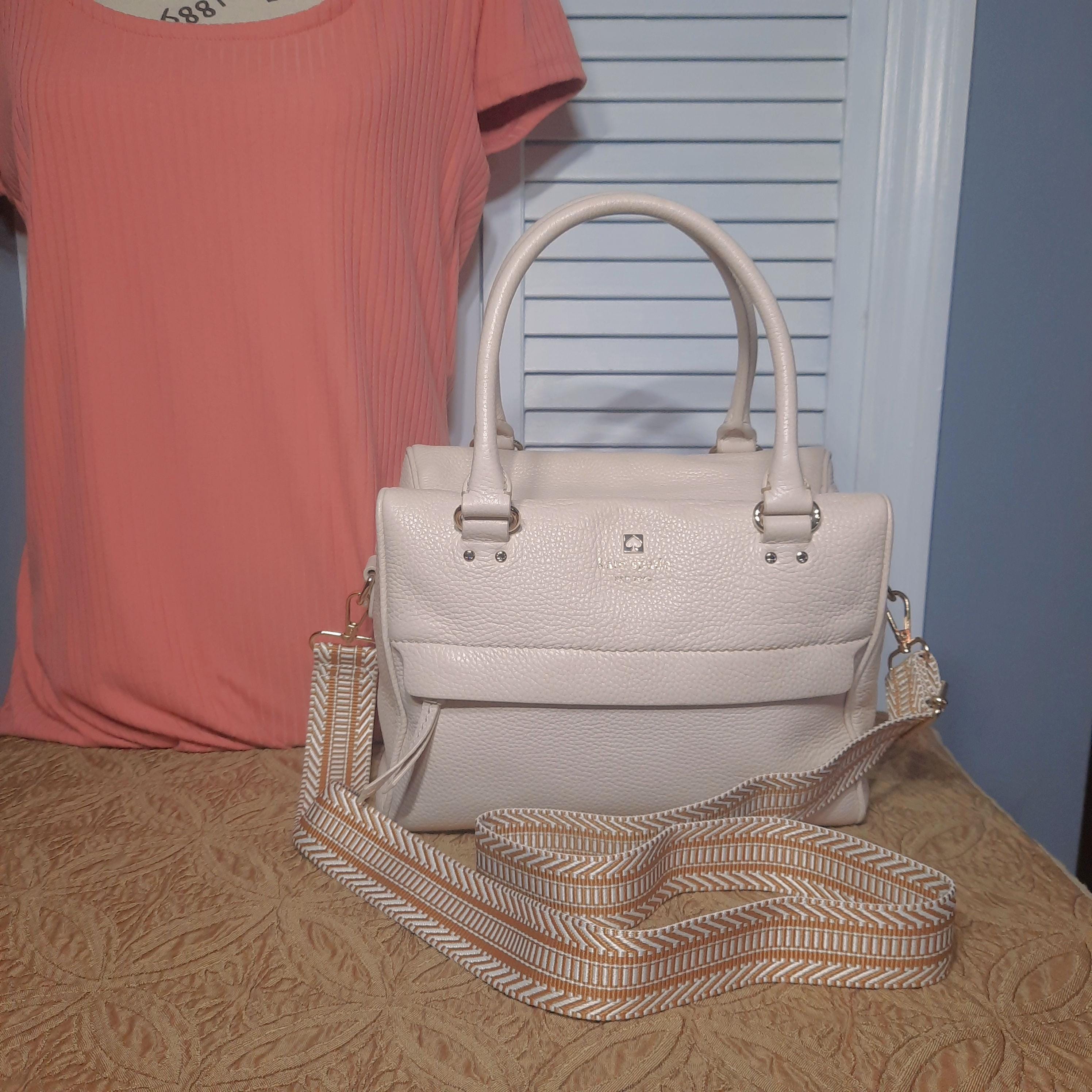 Kate Spade Pink Mint Green Tan Color Block Backpack Purse EUC kate spade new york Backpack Green Bags & Handbags for Women  main image 2
