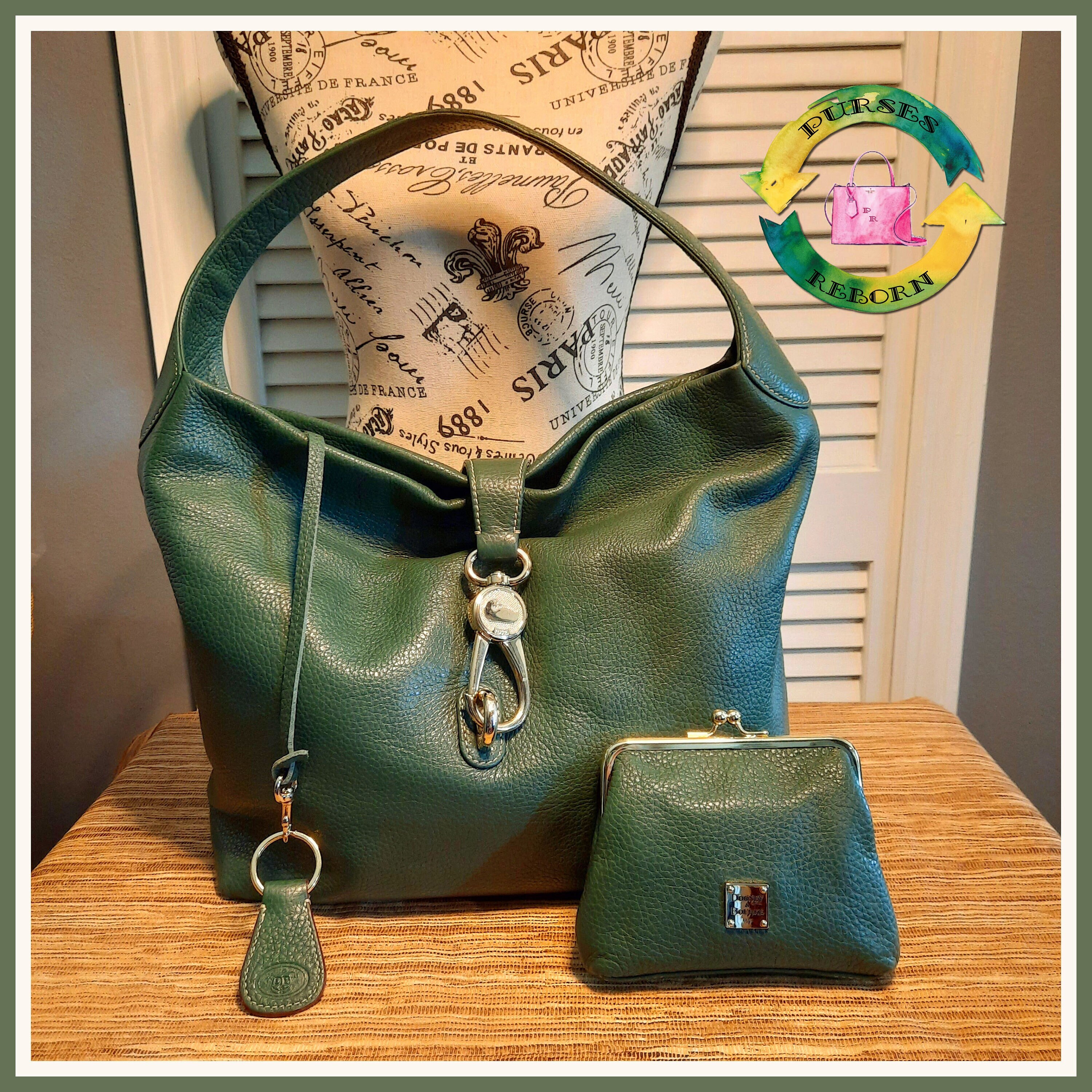 Dooney & bourke hobo logo lock best sale