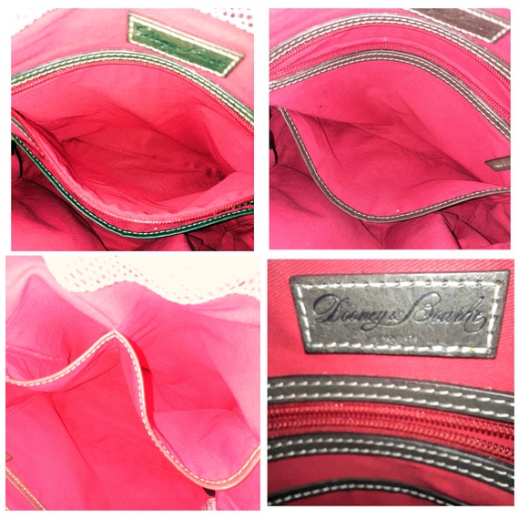 Dooney & Bourke Leather Python Inspired Crossbody… - image 9