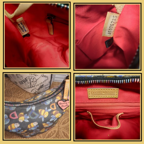 Dooney and Bourke Bumble Bee Small Bucket Bag Vintage Dooney and Bourke Bee Bag Dooney and Bourke Bees Dooney Bourke Handbag Etsy