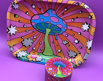 Set rollade en molen | Ontwerpset 'paddenstoel' met geschenkdoos