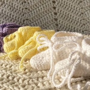 Homemade Baby Booties/ Simple Baby Booties
