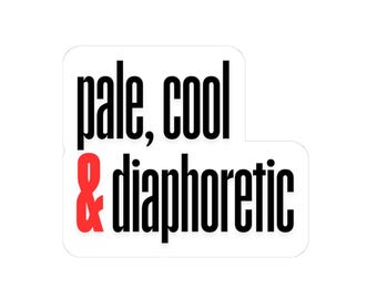 Medical Professional Stickers, Funny Paramedic EMT Firefighter Nurse Doctor Gifts, Emergency Medicine Decals