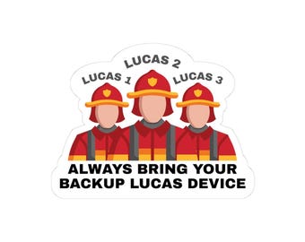 Funny Paramedic Kiss-Cut Stickers | Great Gift for Healthcare Workers, Laptop Decal, Humor Stickers, Paramedic Gifts, Medical Stickers