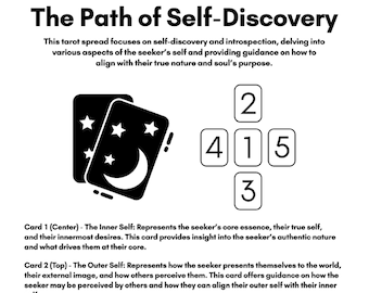 Unlock Your True Potential with the Path of Self-Discovery Tarot Spread