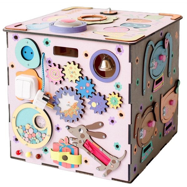 Toddler Busy Box Etsy