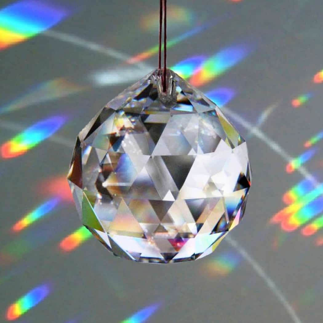 Suncatcher 9 Etoiles scintillantes + sphère de cristal - FENG SHUI - DECO  ZEN - BIEN ETRE/Suncatcher (réflecteurs de lumière en cristal) - ⭐️Le  Chaudron Mystique⭐️