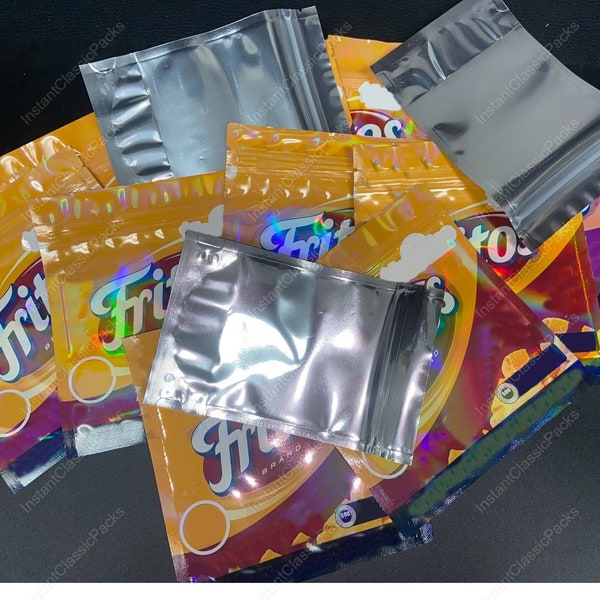 Designer Chips 3.5 Snack Storage Snack Bags (Empty)
