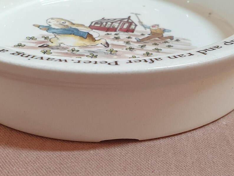 Vintage *WEDGWOOD* 'peter Rabbit' Porridge Bowl - Frederick Warne & Co ...