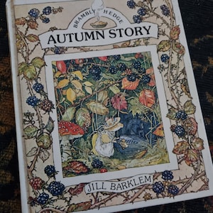 Vintage *BRAMBLY HEDGE* Autumn Story 1984 Jill Barklem