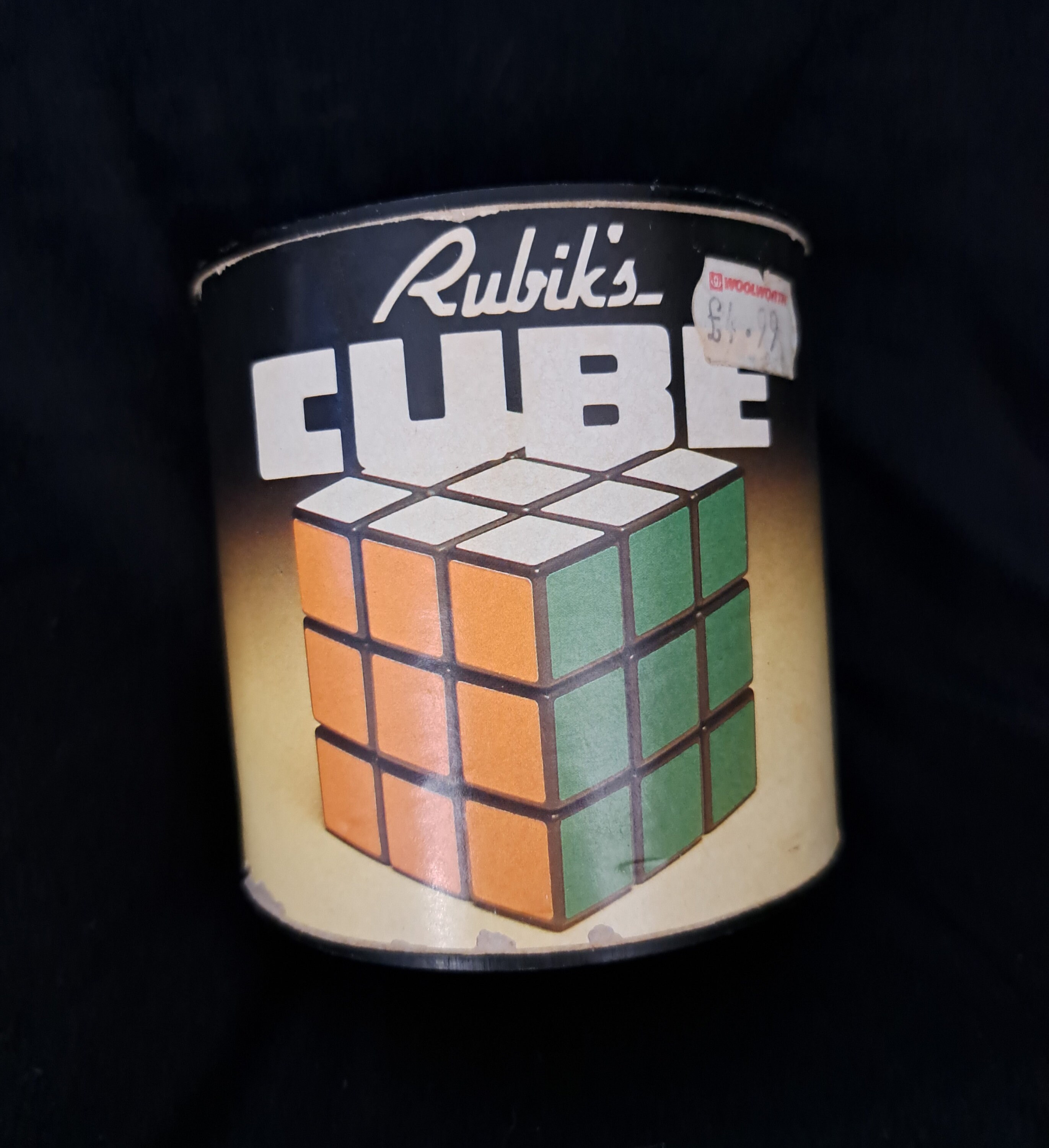 Vintage Original IDEAL RUBIK'S CUBE No. 2164-2 NEW OLD STOCK FACTORY SEALED  1980