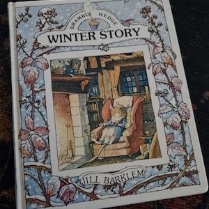 Vintage *BRAMBLY HEDGE* Winter Story 1984 Jill Barklem