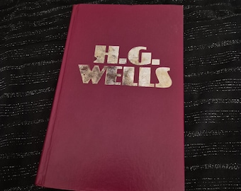 Vintage H G Wells Sci-Fi Collection Hardcover Classic Novels Heinemann 1980er Jahre