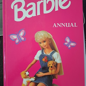 Vintage *BARBIE* 1998 The Official Annual from Mattel 1997
