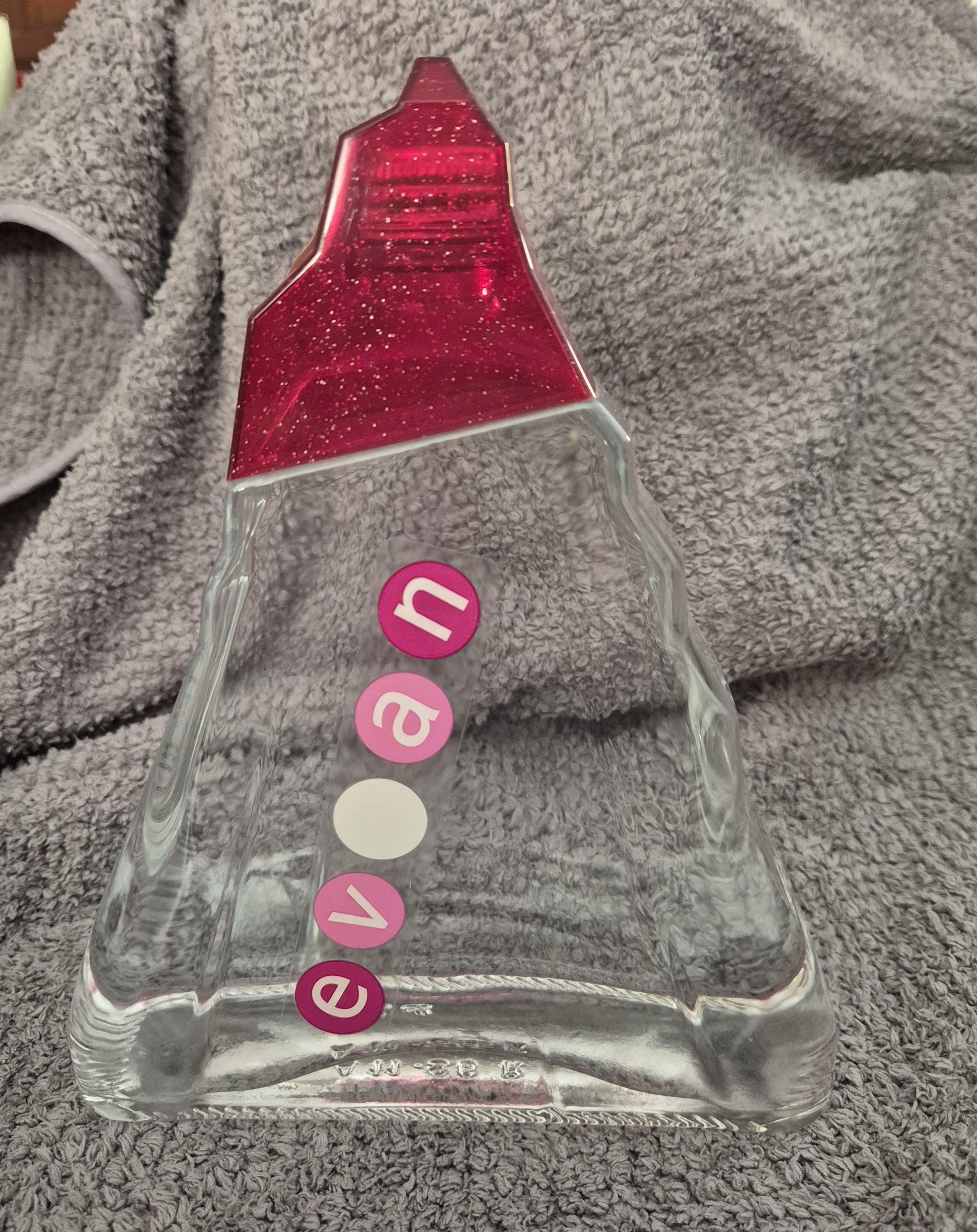 Evian glass bottle - Etsy 日本